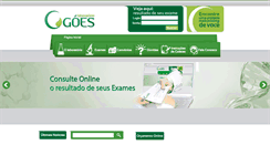 Desktop Screenshot of laboratoriogoes.com.br