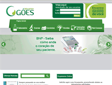 Tablet Screenshot of laboratoriogoes.com.br